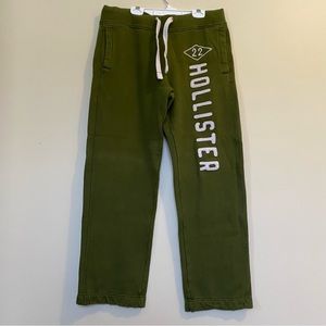 Army Green Hollister Sweatpants